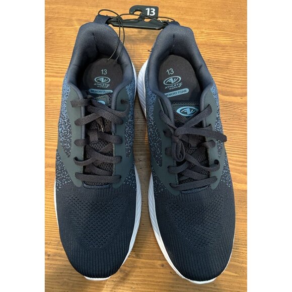 Athletic Works Men's SIZE 13 Core Jogger Sneakers NAVY NWT - Picture 1 of 6